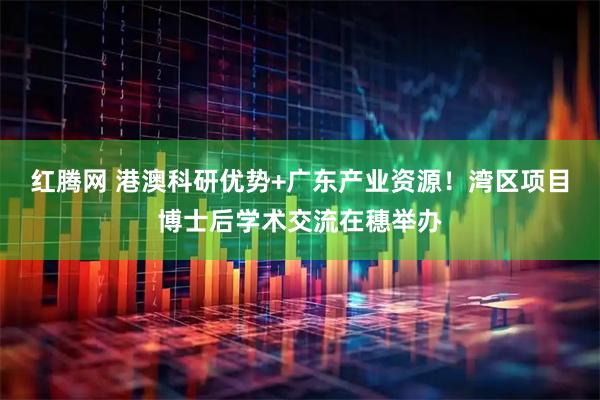 红腾网 港澳科研优势+广东产业资源！湾区项目博士后学术交流在穗举办